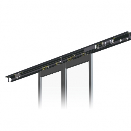 Slim Header Automatic Sliding Door DSN-60/75/150S-HM