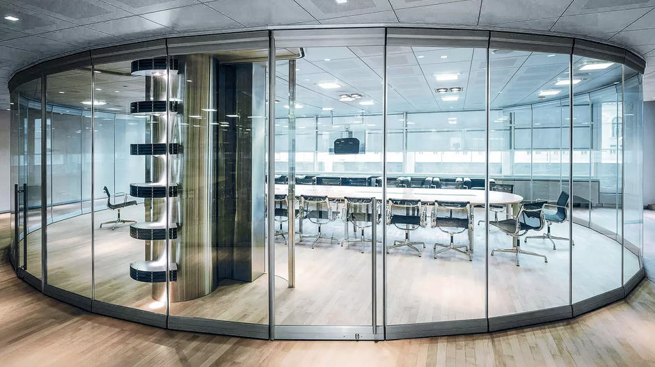 Automatic Sliding Door Partition System